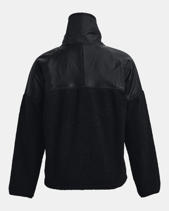 Women's UA Mission Full-Zip Jacket, Black, pdpMainDesktop image number 5